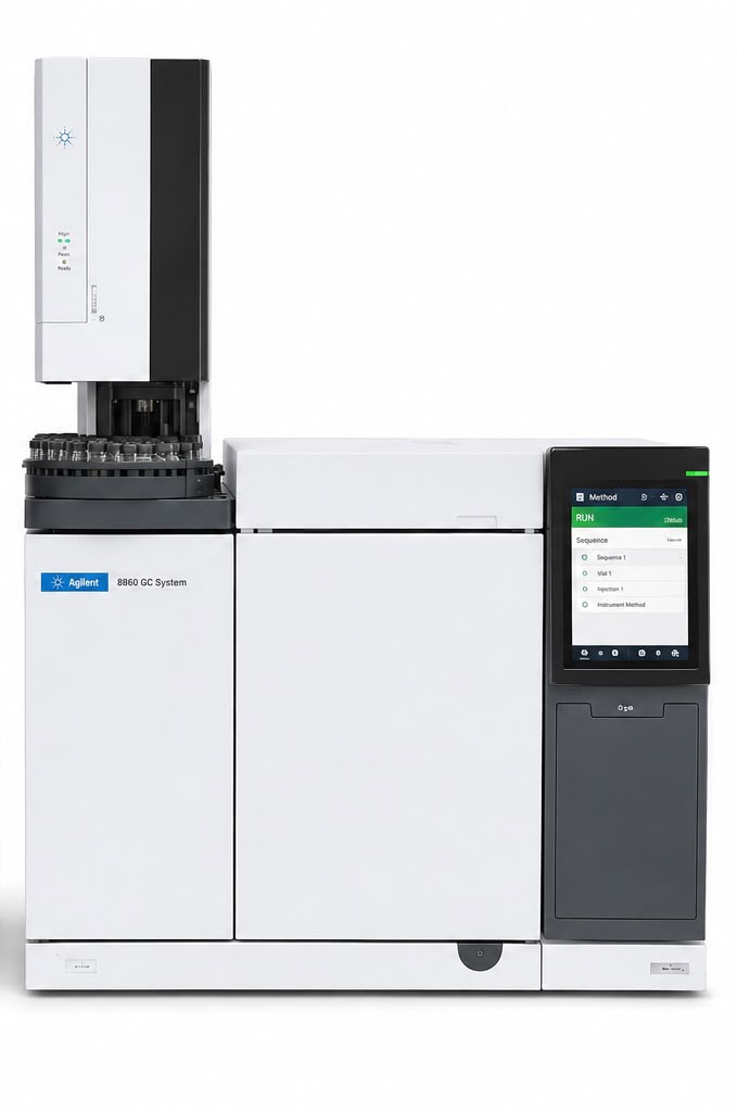 Agilent 8860 GC System used for GLC potency and purity analysis